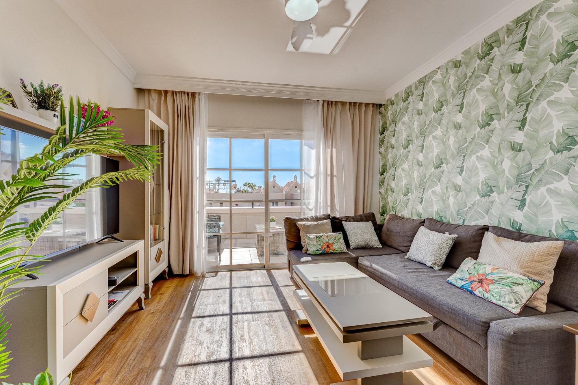 Yucca Park, Lovely, Quiet, 2 Bedroom, 70M2, Ocean Pool View! Costa Adeje  ภายนอก รูปภาพ